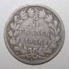 copy of FRANCE - KM 749 - 5 FRANCS 1836 W - Lille - TYPE LOUIS PHILIPPE 1