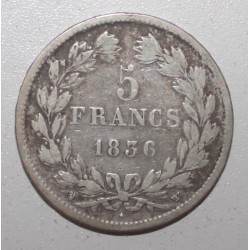 FRANCE - KM 749 - 5 FRANCS 1836 W - Lille - TYPE LOUIS PHILIPPE 1