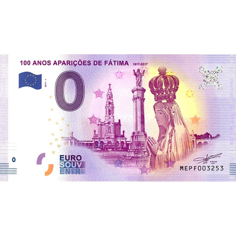 PORTUGAL – 100 Jahre Erscheinung von Fatima – 2017-1