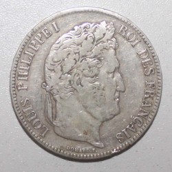 FRANKREICH - KM 749 - 5 FRANCS 1834 W - Lille - TYP LOUIS PHILIPPE 1