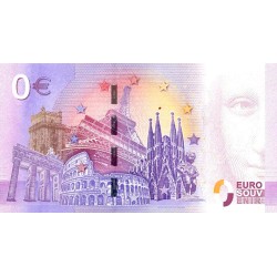 ESPAGNE - BILLET DE 0 EURO SOUVENIR - AQUEDUC DE SÉGOVIE - 2017-1