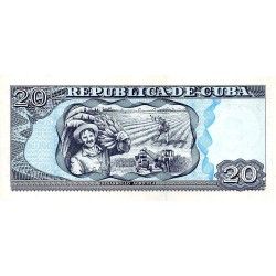 CUBA - PICK 118 a - 20 PESOS  - 1998