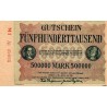 DEUTSCHLAND - HAMBORN-a-Rh-STADT - 500.000 MARK - 25.07.1923 BIS 31.12.1923