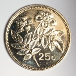 MALTA - KM 97 - 25 CENTS 2006