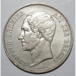 BELGIEN - KM 17 - 5 FRANCS 1849 - Kant A - LEOPOLD 1. - Ohne Kopf