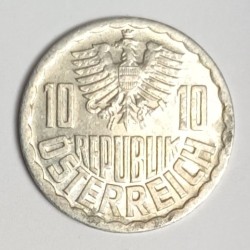 AUSTRIA - KM 2878 - 10 GROSCHEN 1985