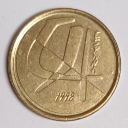 ESPAGNE - KM 833 - 5 PESETAS 1998 - JUAN CARLOS I