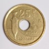 ESPAGNE - KM 983 - 25 PESETAS 1997 - MELILLA