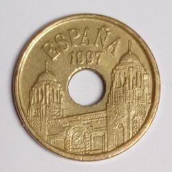 SPAIN - KM 983 - 25 PESETAS 1997 - MELILLA