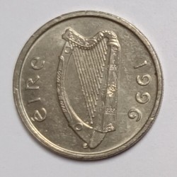 IRELAND - KM 28 - 5 PENCE 1996 - BULL