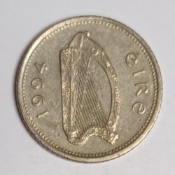 IRLAND - KM 29 - 10 PENCE 1994 - HARPE - LACHS