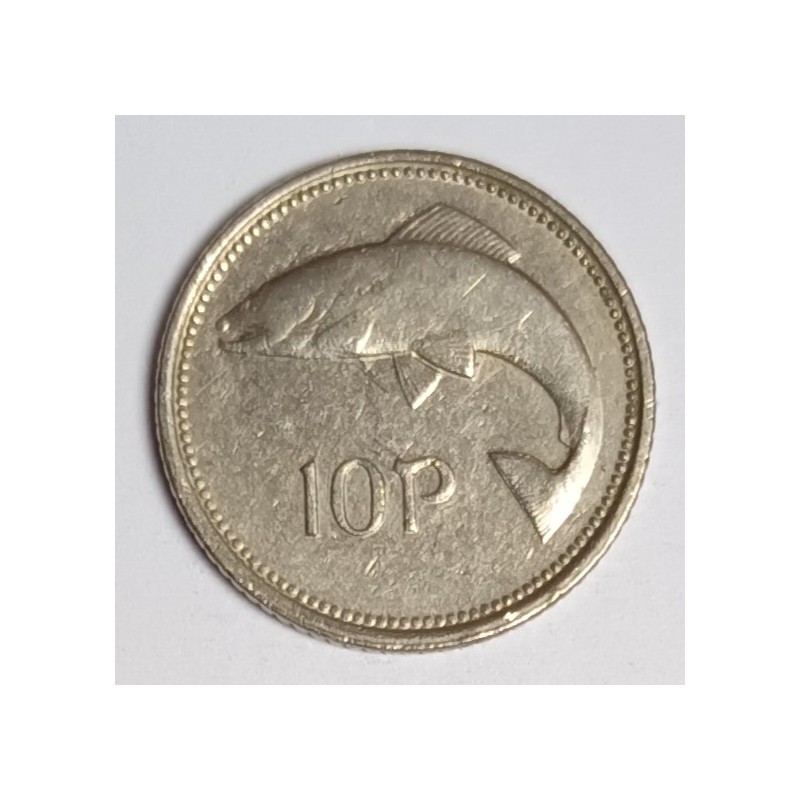 IRLAND - KM 29 - 10 PENCE 1994 - HARPE - LACHS