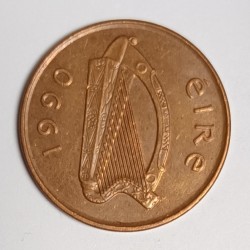 IRELAND - KM 21 a - 2 PENCE 1990