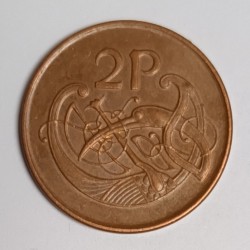 IRELAND - KM 21 a - 2 PENCE 1990