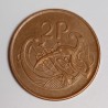 IRLANDE - KM 21 a - 2 PENCE 1990 - OISEAU - HARPE