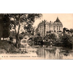 28200 - CHATEAU DE CHATEAUDUN - WEST FAÇADE