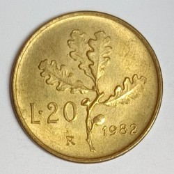 ITALIE - KM 97 - 20 LIRE 1982