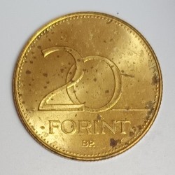 HONGRIE - KM 696 - 20 FORINT 1995 - IRIS HONGROIS