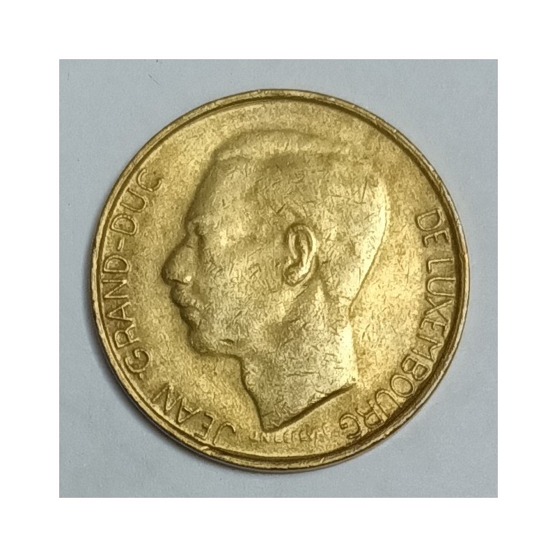 LUXEMBOURG - KM 65 - 5 FRANC 1990 - JEAN