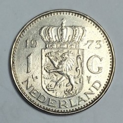 NETHERLANDS - KM 184a - 1 GULDEN 1975 - JULIANA