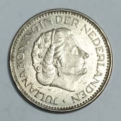 NIEDERLANDE - KM 184a - 1 GULDEN 1975 - JULIANA