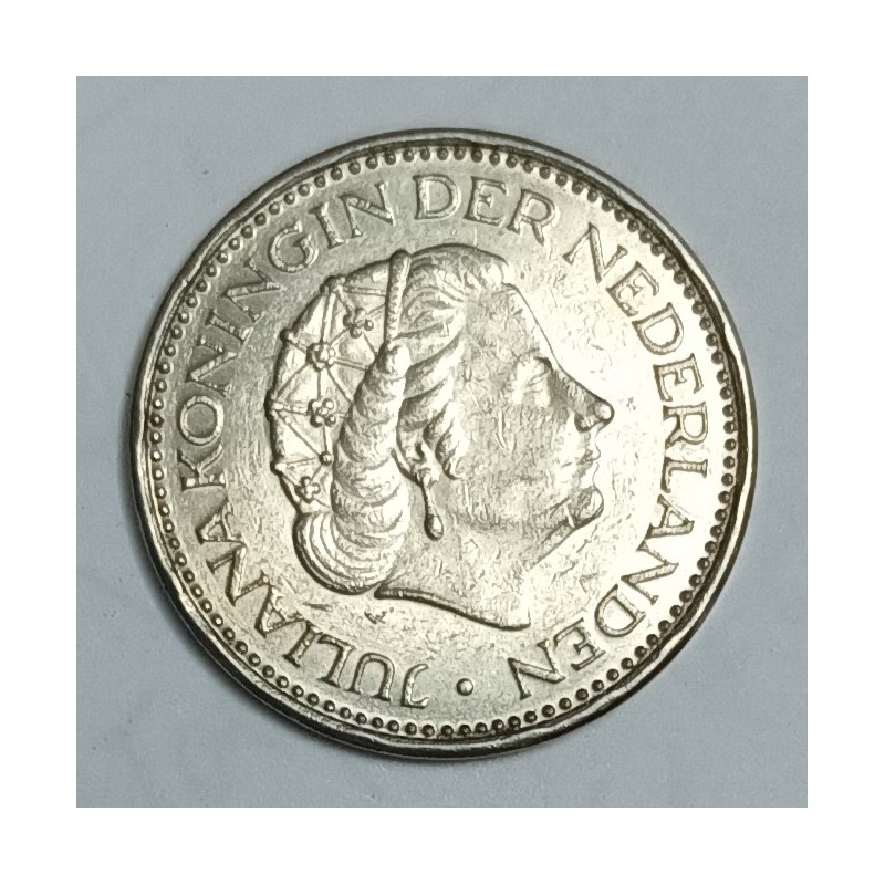 NETHERLANDS - KM 184a - 1 GULDEN 1975 - JULIANA