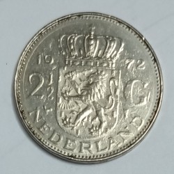 PAYS BAS - KM 191 - 2 1/2 GULDEN 1972 - JULIANA