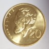 CHYPRE - KM 62 - 20 CENTS 2004 - Zénon de Citium (334-262 av. JC)