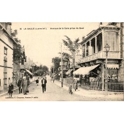 44500 - LA BAULE (LOIRE INF) - AVENUE DE LA GARE PRISE DU QUAL