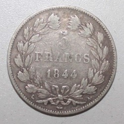 FRANKREICH - KM 749 - 5 FRANCS 1844 A - Paris - TYP LOUIS PHILIPPE 1