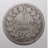 FRANKREICH - KM 749 - 5 FRANCS 1837 A - Paris - TYP LOUIS PHILIPPE 1