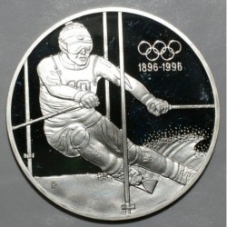 AUTRICHE - KM 3027 - 200 SHILLING 1995 - Jeux olympique d'hiver- Skieur