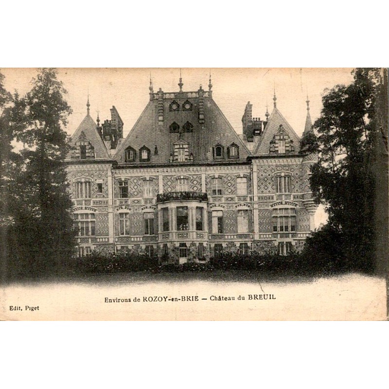 77540 - ROZOY-EN-BRIE - CHÂTEAU DE BREUIL