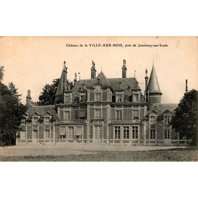 51140 - CHÂTEAU DE LA VILLE-AUX-BOIS IN DER NÄHE VON JONCHERY-SUR-VESLE