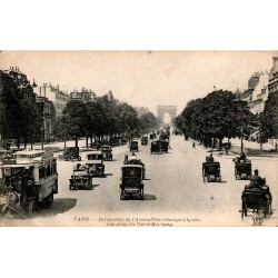 75000 - PARIS - PERSPECTIVE OF THE AVENUE DES CHAMPS-ELYSÉES - VIEW TAKEN FROM THE MARIGNY SQUARE (1919)