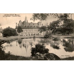 51000 - LE RECOUDE - DAS SCHLOSS - BLICK AUF DEN PARK