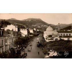 63150 - LA BOURBOULE - THE THERMAL ESTABLISHMENT AND THE BOULEVARD - GEORGES CLEMENCEAU