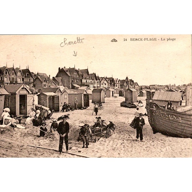 62600 - BERCK-PLAGE - LA PLAGE (1929)