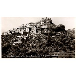 06060 - EZE-VILLAGE - VUE GENERALE PRISE DE LA MOYENNE CORNICHE