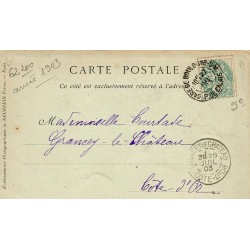 62200 - BOULOGNE-SUR-MER - VUE GENERALE PRISE DE LA JETEE OUEST (1903)