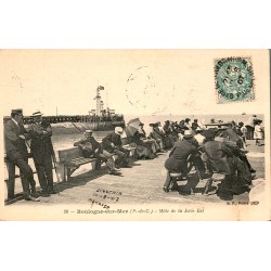 62200 - BOULOGNE-SUR-MER - PIER OF THE EAST PIER (1907)