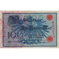 GERMANY - PICK 33 a - 100 MARK - 07/02/1908