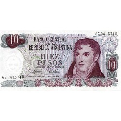 ARGENTINA - PICK 294 - 5 PESOS - 1974 - XF