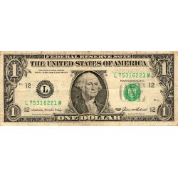 ETATS-UNIS - PICK 474 - 1 DOLLAR 1985 'G'