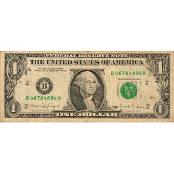 UNITED STATES - PICK 480 b - 1 DOLLAR 1988 - SERIES A - LETTER B