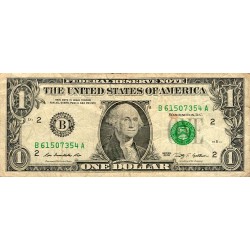 ETATS-UNIS - PICK 530 - 1 DOLLAR 2009 - SERIE B