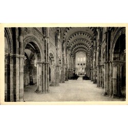 89450 - VEZELAY - BASILICA OF THE MADELEINE - GENERAL VIEW OF THE NAVE