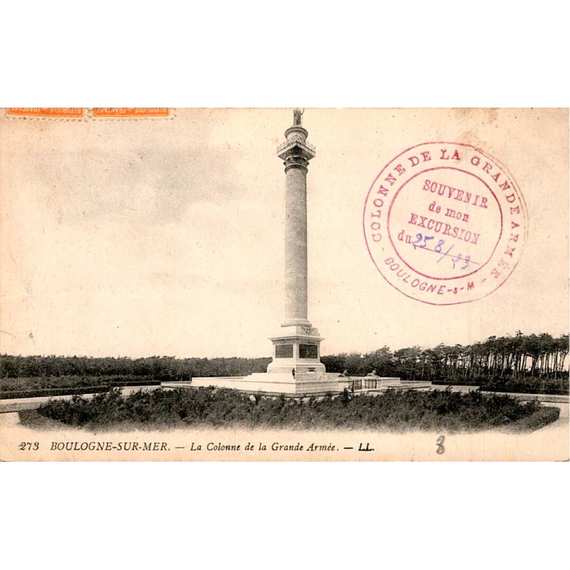 62200 - BOULOGNE-SUR-MER - THE COLUMN OF THE GRANDE ARMÉE