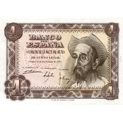 SPAIN - PICK 139 a - 1 PESETA - 19/11/1951