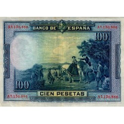 SPANIEN - PICK 76 - 100 PESETAS 1928